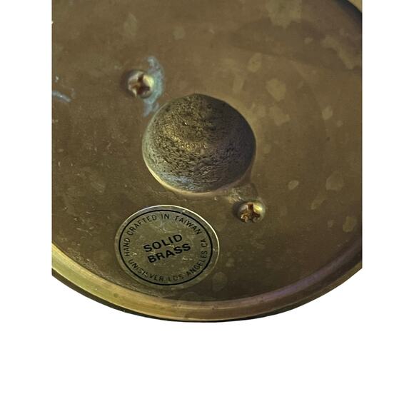 Vintage brass 12” crane figure - Picture 5 of 5